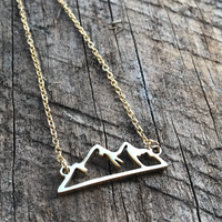 Mountain Necklace - Allison